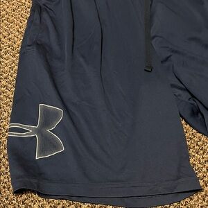 Under Armour Men's Navy Athletic Shorts